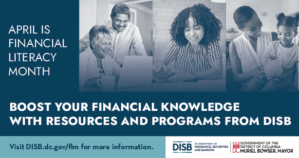 April is National Financial Literacy Month.